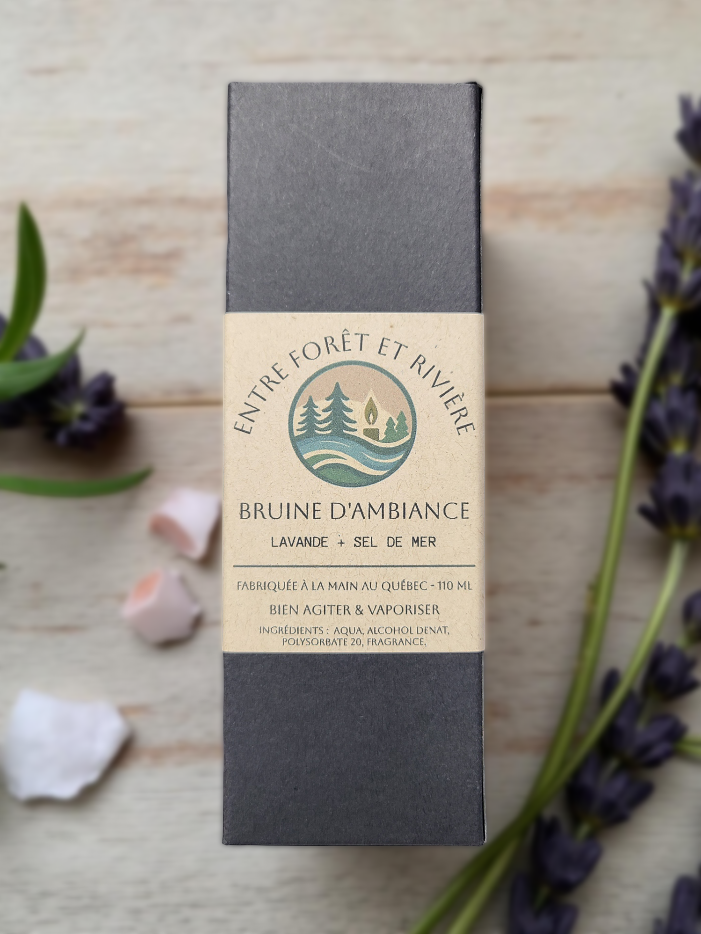Amber Velvet Candle • Soy Wax Amber Glass 8 oz • Made in Quebec