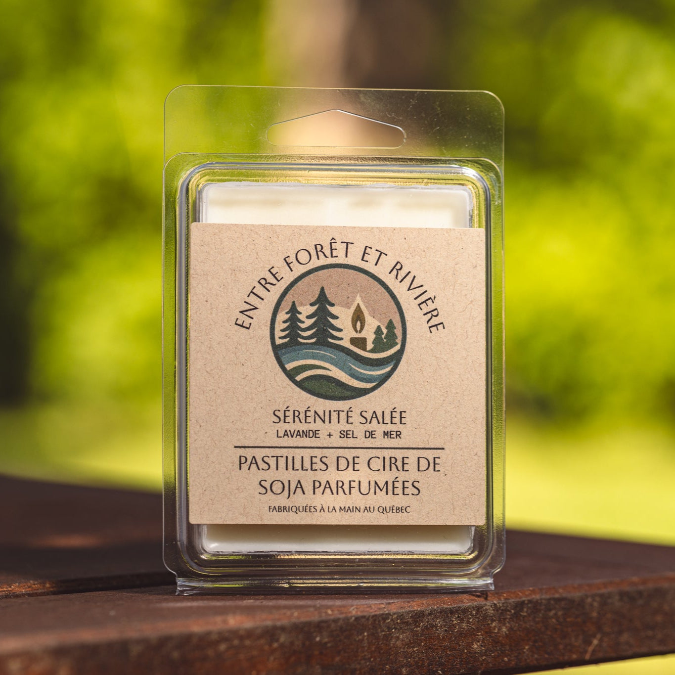 Pastilles de cire de soja Cime Sauvage • Fabriquée au Québec