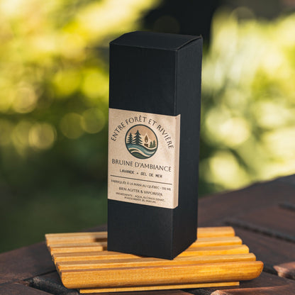 Amber Velvet Candle • Soy Wax Amber Glass 8 oz • Made in Quebec